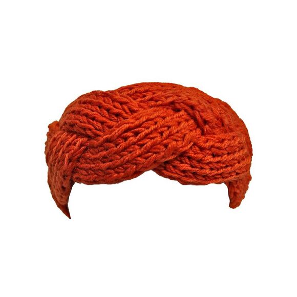 Soft Knit Braid Ear Covering Headband - Picture 2 of 6